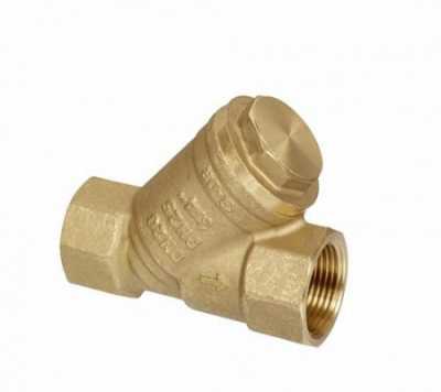 Фильтр сетчатый с пробкой FVR DN 10 PN 25, Т= 130 °С, внутренняя резьба, корпус-латунь, Danfoss