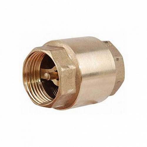Обратный клапан с латунным штоком, 3/4"г/г (усиленный)