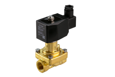 Клапан электромагнитный EV225WR, G 1, PTFE, нормально закрытый, 0…6 бар, с катушкой 24В пост.ток