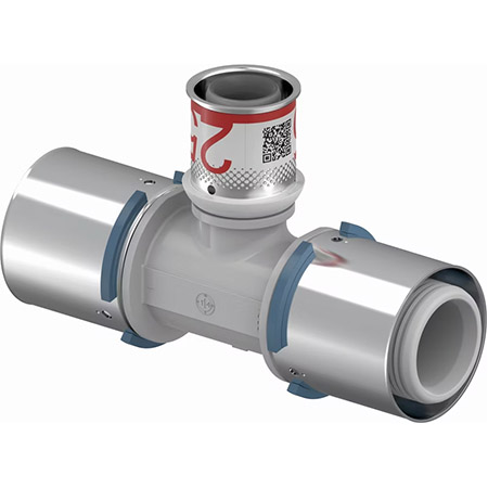 UPONOR S-PRESS ТРОЙНИК РЕДУКЦИОННЫЙ КОМПОЗИЦИОННЫЙ PPSU 63-25-63 '1У