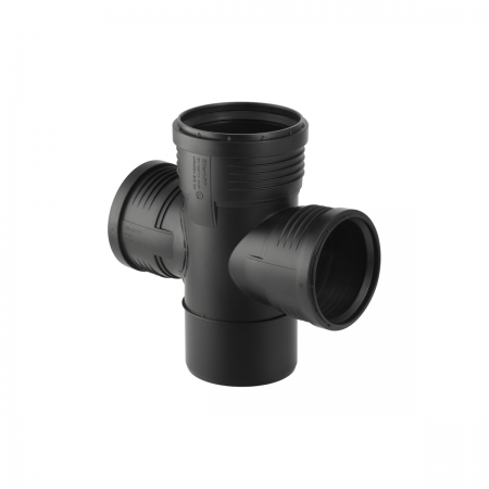 Крестовина Geberit Silent-PP 87,5°: d=125мм, d1=110мм