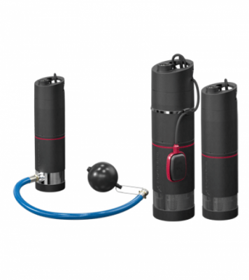 Автоматическая колодезная установка SBA3-35 AW Schuko, GAS IT, 1x230 В, 50 Гц, 0,8 кВт, выход G 1", кабель-15 м, корпус и колесо-композит, Grundfos