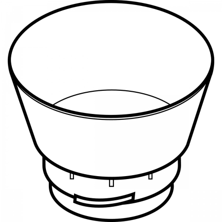 Защитная крышка: d=90мм, DN=90, Geberit
