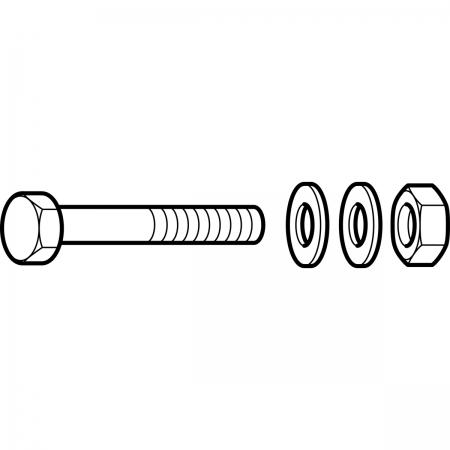 Комплект болтов PE: d=160–200мм, Geberit