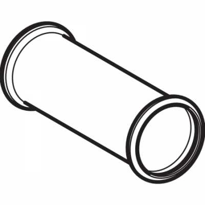 Надвижная муфта Mapress из нержавеющей стали: d=54мм, Geberit