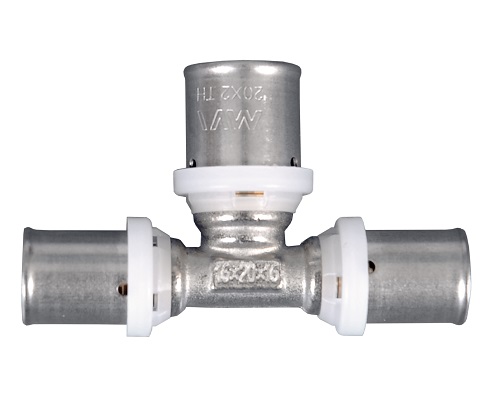 Пресс-фитинг тройник переходной MVI 20х16х20 PN16