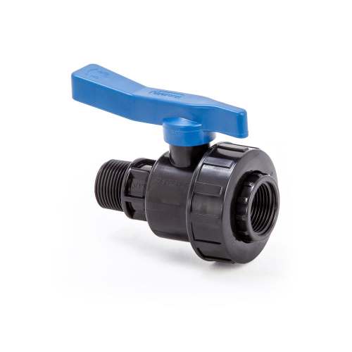Кран для ПНД труб НВ 1 1/4" (Lammin) 84/6