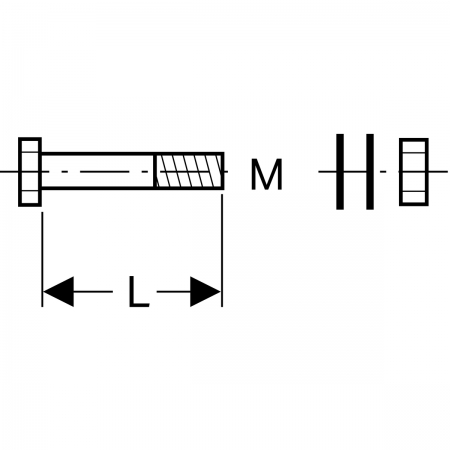 Комплект болтов PE: d=160–200мм, Geberit