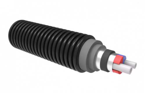 UPONOR ECOFLEX AQUA VIP TWIN ТРУБА 25X3,5-20X2,8/140 PN10 БУХТА 200М '1С