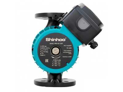 Циркуляционный насос с мокрым ротором BASIC PRO 50-12F, 1х230 В, 50 Гц, 1000/860/600 Вт, вход/выход DN50 PN10, L=280 мм, корпус-чугун с катафорезным покрытием, колесо-композит PES/PP, Shinhoo