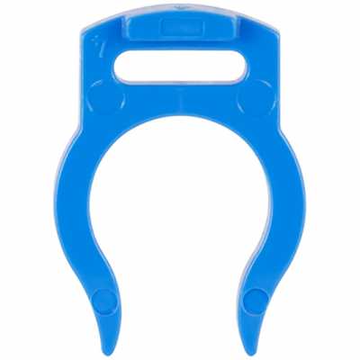 № 9  WA-LC0004BU-1, 1/4 TUBE АБ-ФИКСАТОР- фиксатор трубки в фитинге, синий