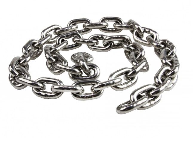 Цепь подъемная со скобой (Lifting chain incl. shackle w.ce), 3 м, оцинкованная сталь, Grundfos