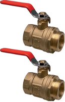 Usystems кран шаровой для промышленного коллектора Magna G 1 1/2", комплект '1И