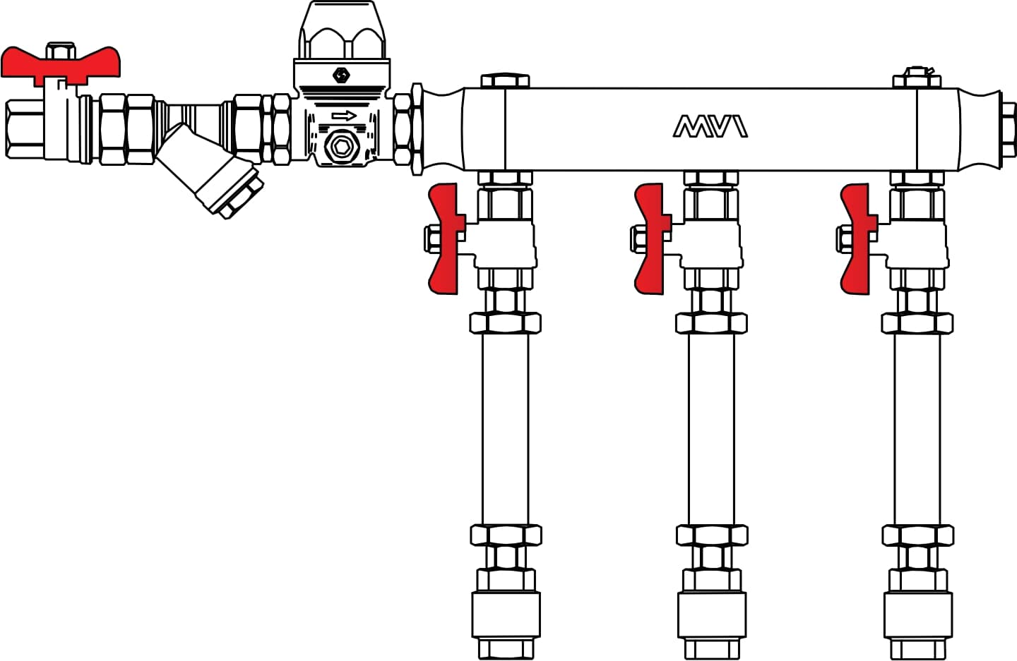 Узел коллекторный MW1x-40S-32R-10-15