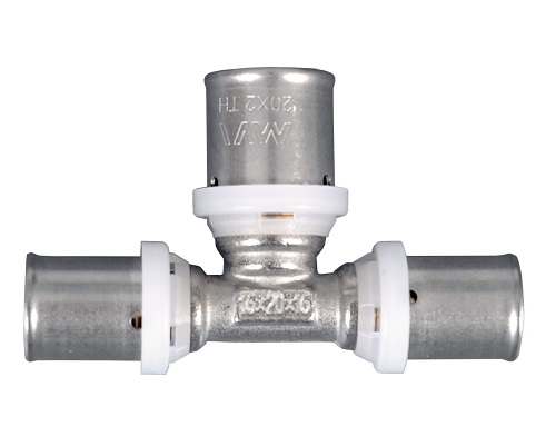 Пресс-фитинг тройник переходной MVI 20х16х20 PN16