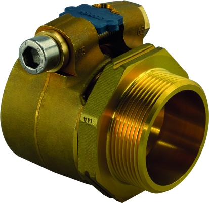 UPONOR WIPEX ЗАЖИМНОЙ НАКОНЕЧНИК PN10 63X8,7-G2"НР '1И