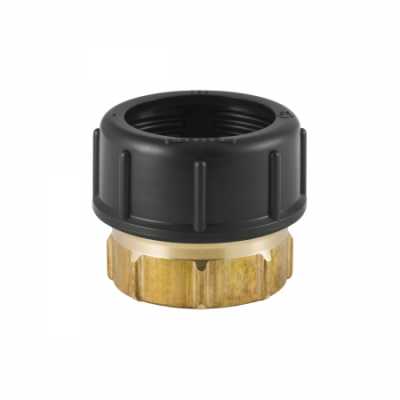 Geberit переходник из латуни с внутренней резьбой, d 2" x 56 мм