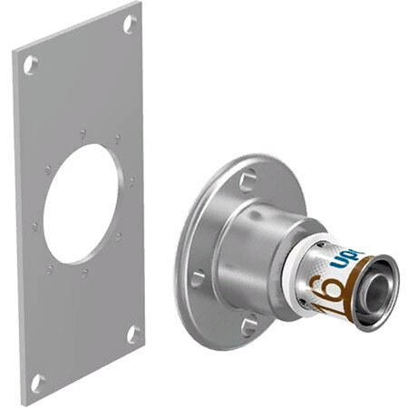 UPONOR S-PRESS PLUS ВОДОРОЗЕТКА ПОД ГИПСОКАРТОН 16-RP1/2"ВР L=35 '5У