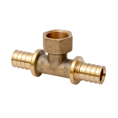 Тройник аксиальный с внутренней резьбой MVI 25x3/4"x25 PN16