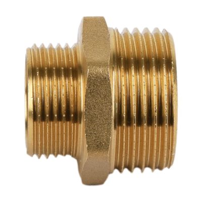 Бочонок переходный. Латунный     3/8"ш × 1/4" ш