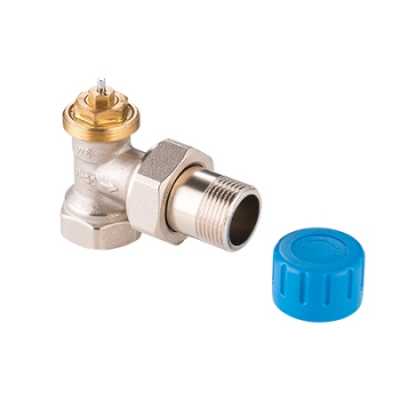 Клапан термостатический угловой MVI с преднастройкой 3/4" PN10