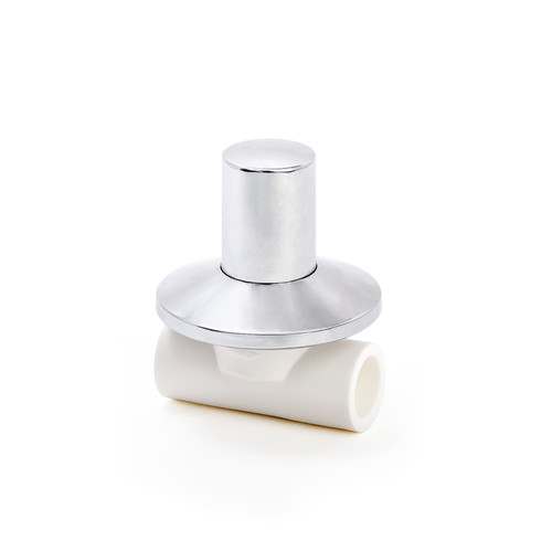 Вентиль PPR хромированный 20 х 1/2" (Lammin) 30/6