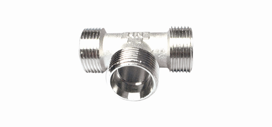 Тройник равнопроходный евроконус 3/4", 3/4"x3/4"x3/4"
