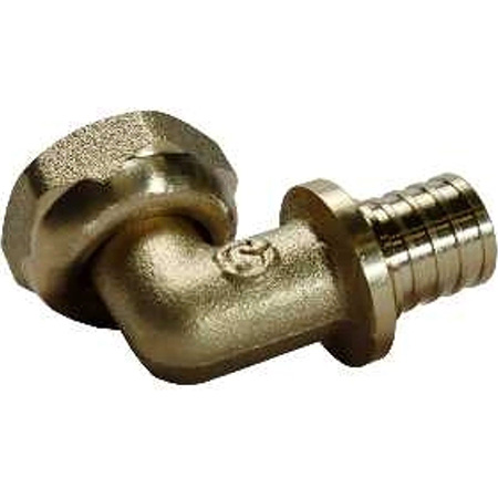 Угольник с накидной гайкой латунь 16(2,2)*1/2" СИНИКОН