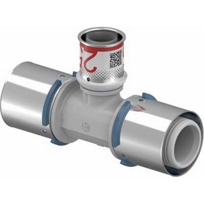 UPONOR S-PRESS ТРОЙНИК РЕДУКЦИОННЫЙ КОМПОЗИЦИОННЫЙ PPSU 50-25-50 '3И