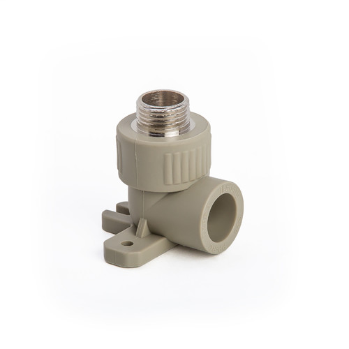 Угольник PPR с креплением НР 20 х 1/2" (Lammin) 80/20