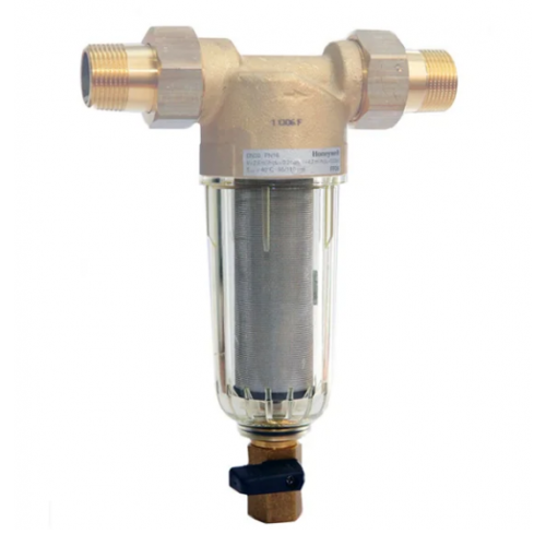 Фильтр промывной 1/2" без манометра, стеклянный корпус