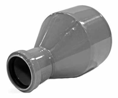 UPONOR ПЕРЕХОД КАНАЛИЗАЦИОННЫЙ Д.110/50ММ СЕРЫЙ '15C