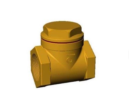 Tecofi Клапан обратный створчатый муфтовый корпус и диск бронза, PN20   DN 1"1/2