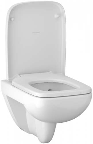 Подвесной унитаз вертикальный смыв Geberit Renova Plan, Rimfree: T=54см, Белый