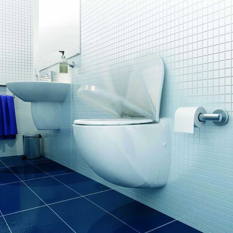 Насос-измельчитель, встроенный в подвесной унитаз SFA SANICOMPACT COMFORT
