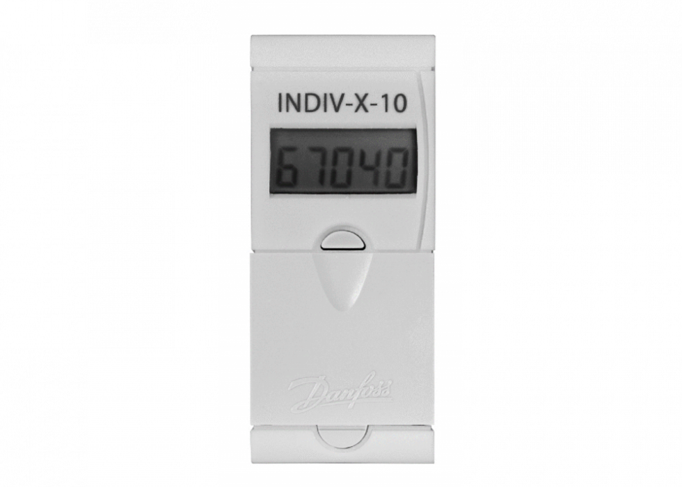 INDIV-X-10 распределитель с визуальным считыванием с ЖК-дисплея