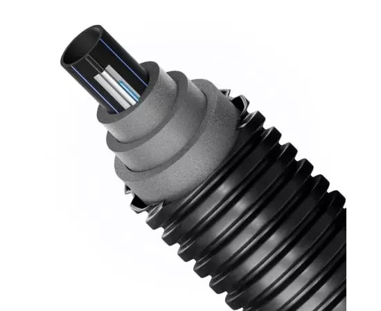 USYSTEMS труба Supra Plus с двумя кабелями 2x10Вт/м 110x10,0/200 бухта 100м '1C