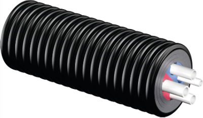 Usystems труба Quattro Smart PE-RT 2x25x3,5-2x25x3,5/175 бухта 200м '1И