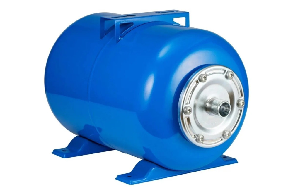 Гидроаккумулятор Г 24, макс давление: 8 бар, 24 л, материал фланца: Оцинк. сталь, компановка: Горизонтальная, Джилекс