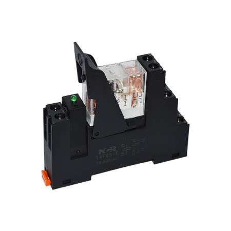 Реле промежуточное на DIN рейку,12V DC в сборе