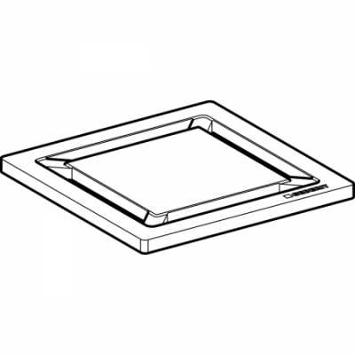 Дизайнерская решетка Squares 8 х 8 см, Geberit