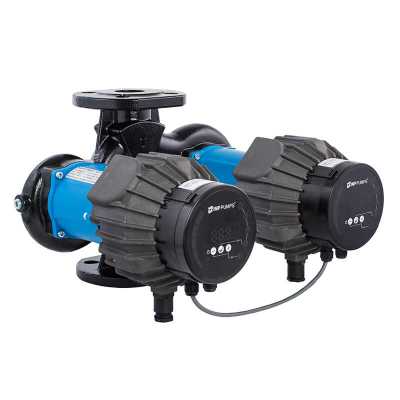 Сдвоенный циркуляционный насос с мокрым ротором NMTD MAX II 32/120 F220, 1x230В, 50/60 Гц, 2x370 Вт, трубное присоединение DN32 PN10, монтажная длина L=220 мм, IMP PUMPS