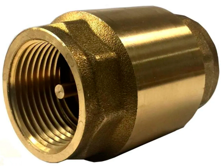 Обратный клапан с латунным штоком, 11/2"г/г (стандарт)