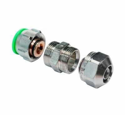 UPONOR UNI-X ЗАЖИМНОЙ АДАПТЕР 20X2,25-20X2,5 (ДЛЯ РЕКОНСТРУКЦИИ) '10C