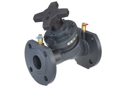 Ручной балансировочный клапан MNF-R DN100 PN25, Kvs=187,4 м³/ч, Tmax=150 °С, фланцевый, Ридан