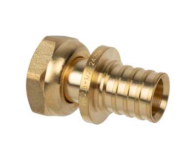 Usystems штуцер аксиальный с накидной гайкой 16-G1/2"НГ '10С