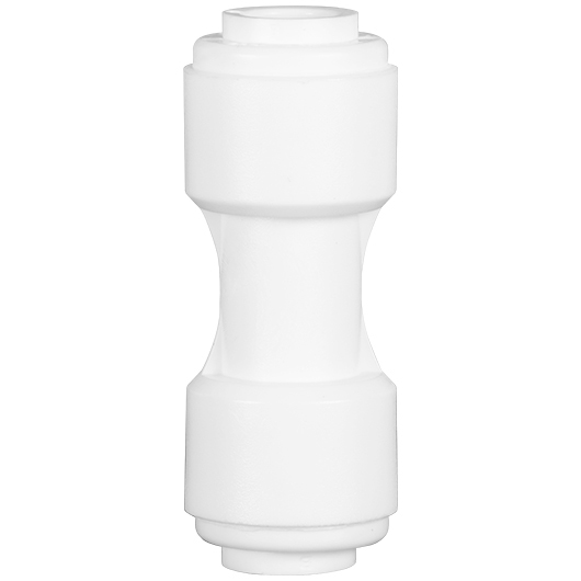 № 6  WA-UC0404, Соединитель 1/4 TUBE - 1/4 TUBE JOHN GUEST для трубок. Подходит для соединения питьевого КРАНИКА.