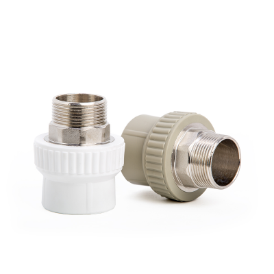 Муфта PPR комбинированная НР 50 х 1_1/2" под ключ (Lammin) 21/3