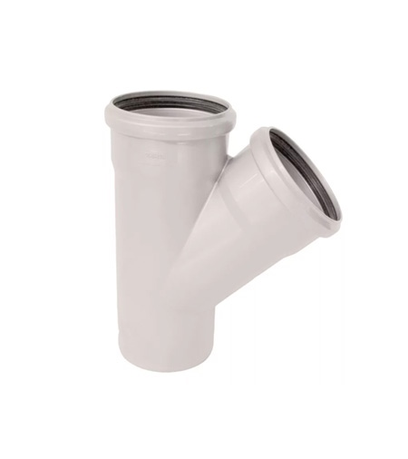 Тройник ПП D 110/050*45° СИНИКОН Комфорт