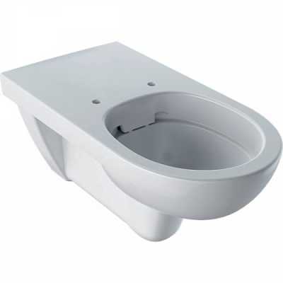 Подвесной унитаз вертикальный смыв Geberit Renova Comfort, удлиненный вылет, Rimfree: T=70см, Белый